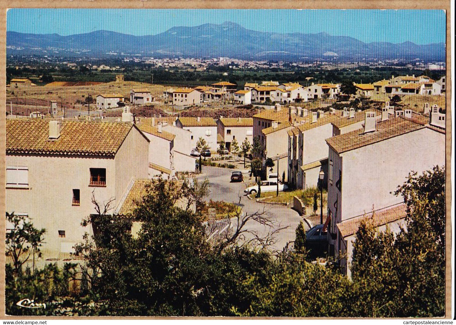 00668 ● ROQUEBRUNE-sur-ARGENS 83-Var Nouveau Quartier SAINTE-ANNE Ste Architecte HELLET 1970s  - Roquebrune-sur-Argens