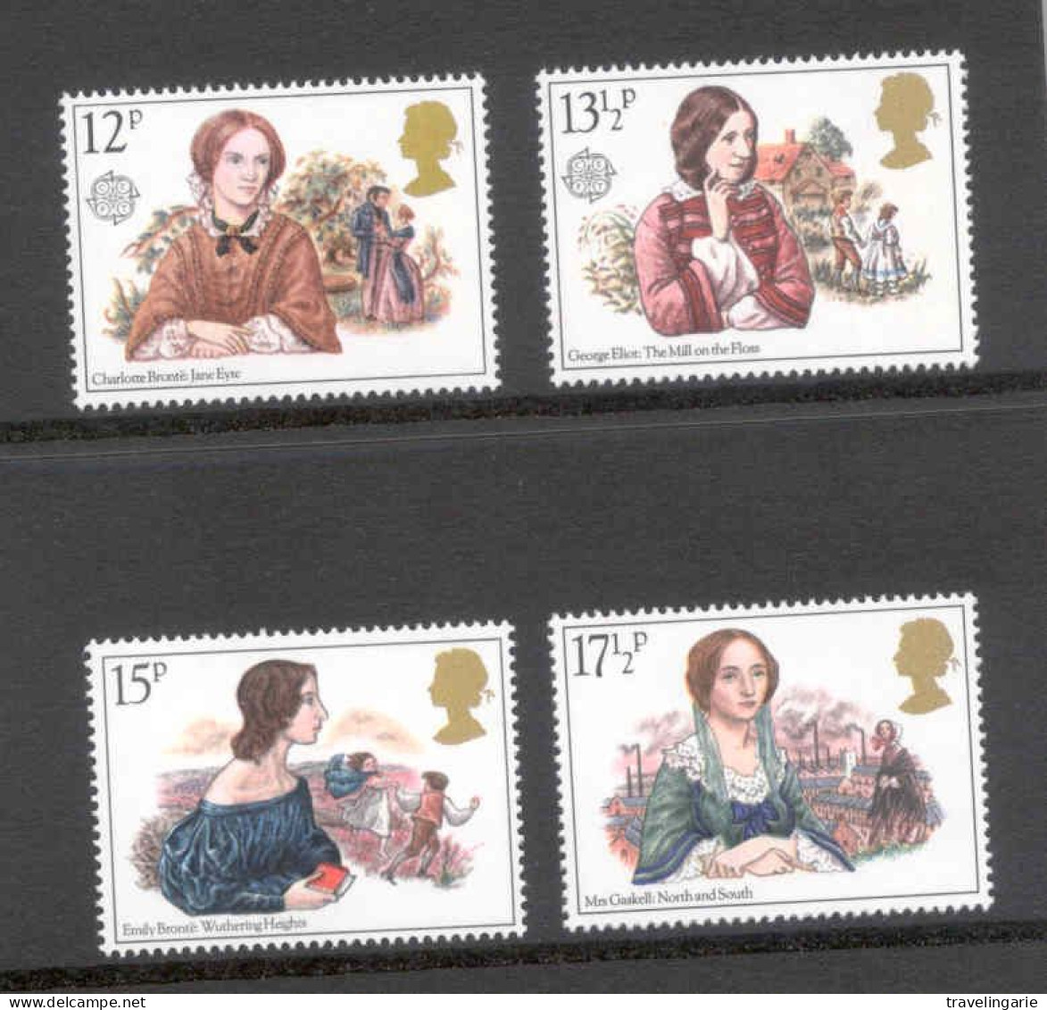 Great Britain 1980 Europa-CEPT Famous Athouresses MNH ** - Nuevos