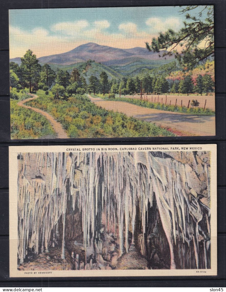 USA 4 Color Postal Cards Unused New Mexico 16103 - Altri & Non Classificati