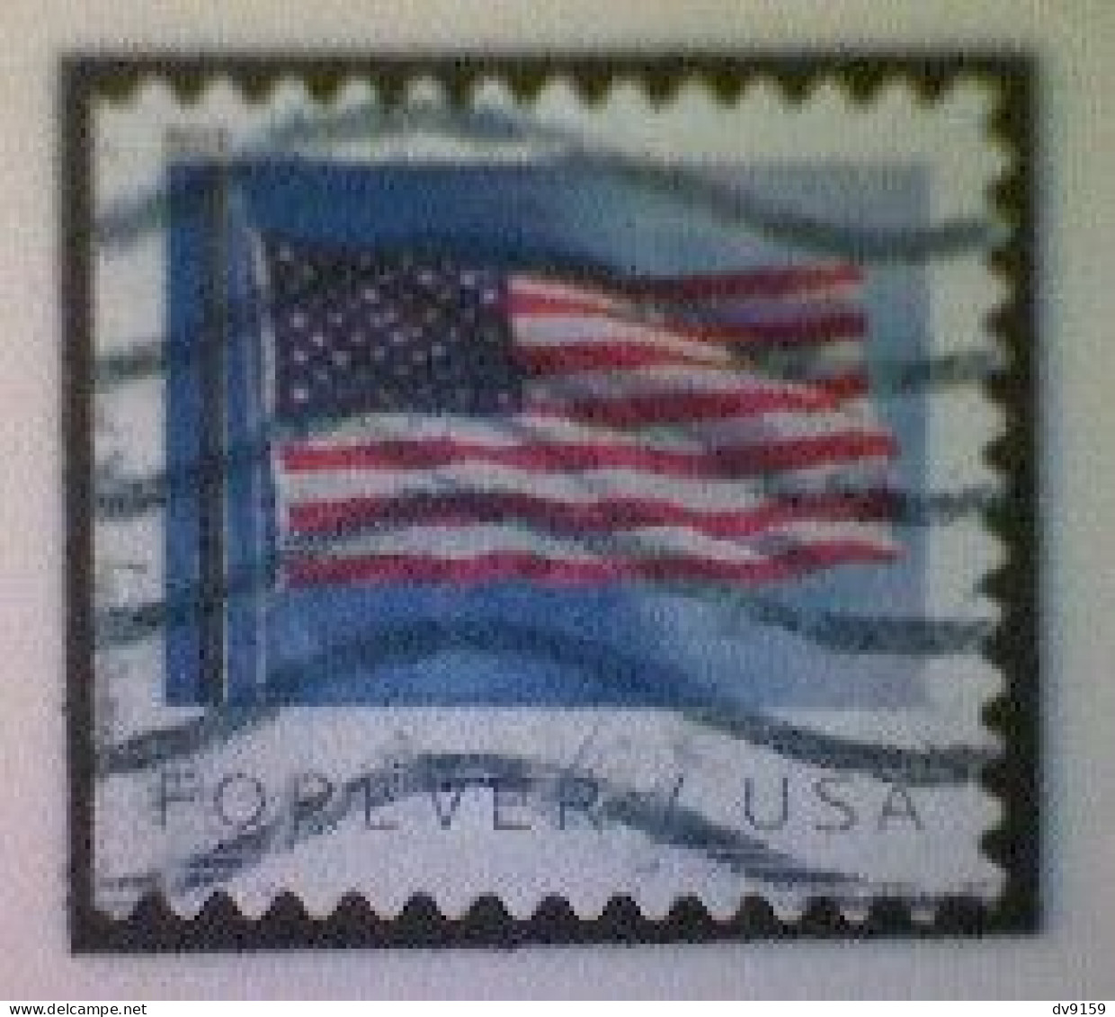 United States, Scott #5345, Used(o) Booklet, 2019, Flag Definitive, (55¢) - Gebraucht