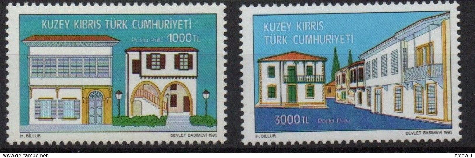 Chypre turque -Turkish Cyprus  Timbres divers - Various stamps -Verschillende postzegels XXX