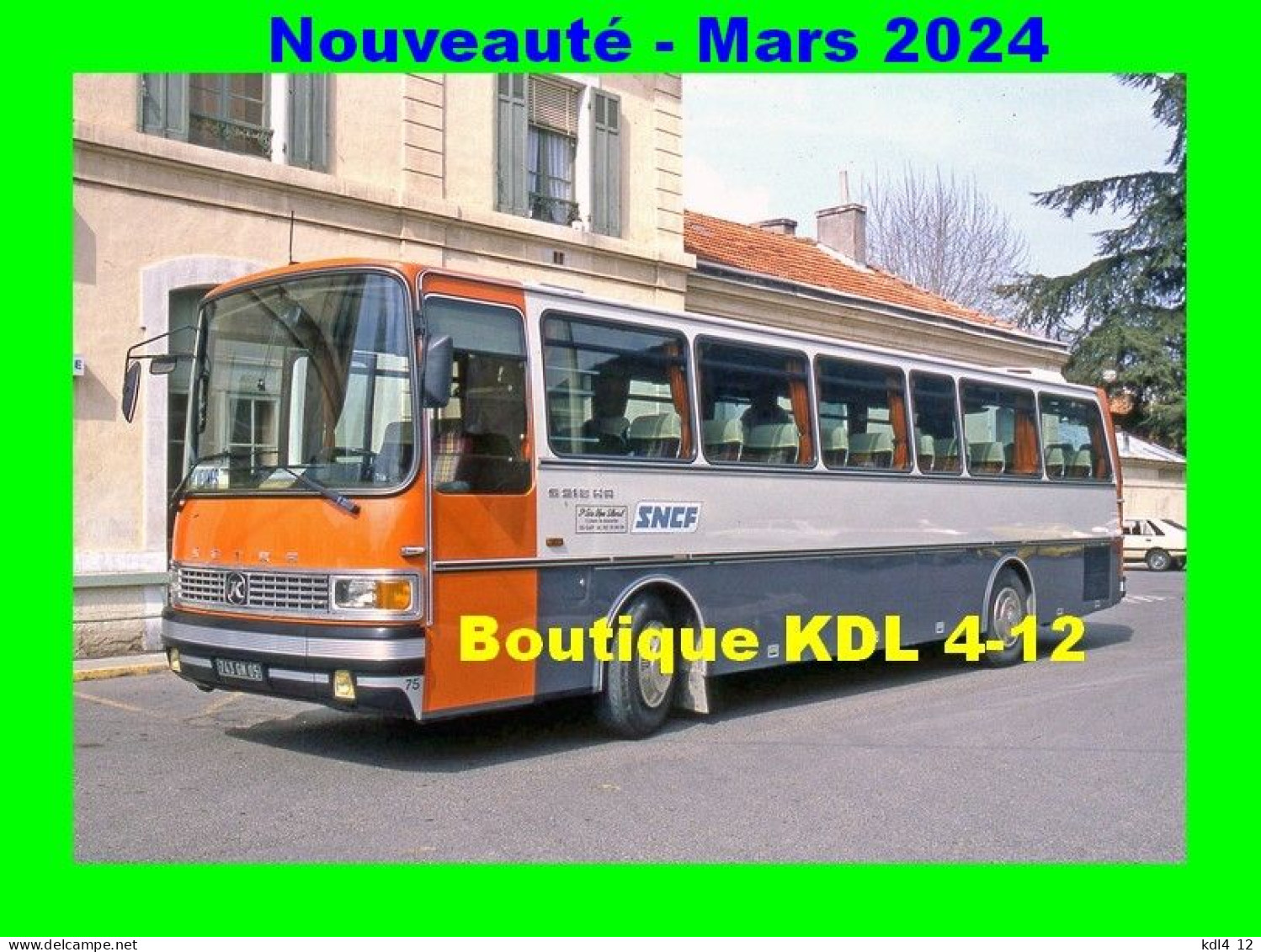 ACACF Car 53 - Autocar Kässboher-Setra S 215 HR Dans La Cour De La Gare - DIGNE-LES-BAINS - Autobús & Autocar