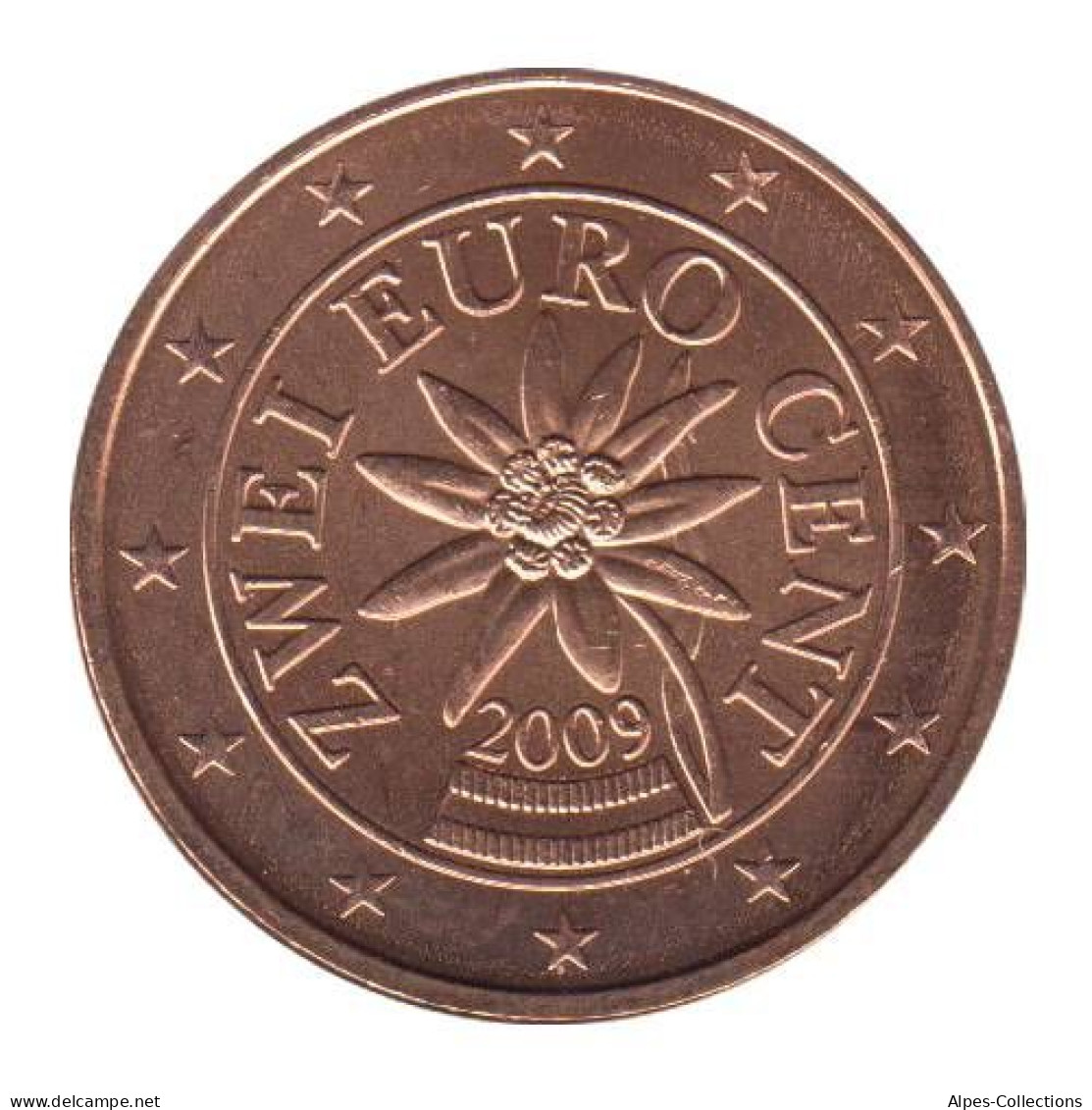 AU00209.1 - AUTRICHE - 2 Cents D'euro - 2009 - Oesterreich