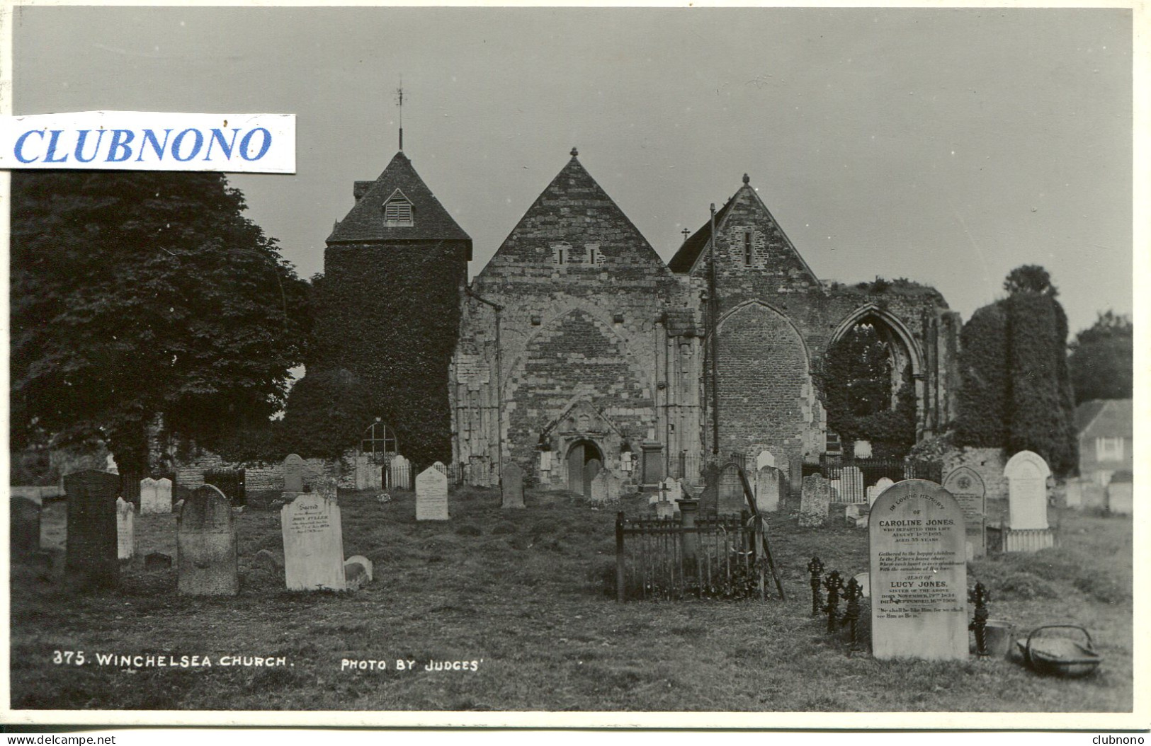 CPA -  WINCHELSEA CHURCH (CARTE-PHOTO) - Other & Unclassified