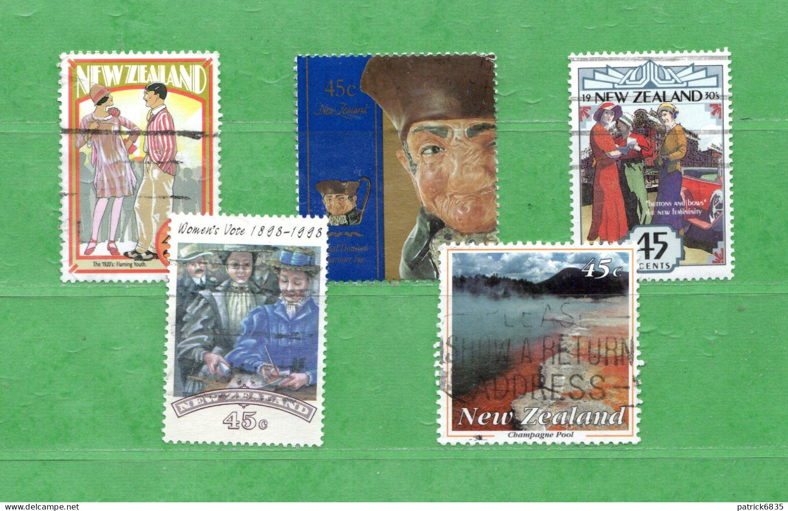 (Us8) NUOVA ZELANDA  °- 1992-1993 -  Yvert. 1205-1211-1217-1223-1228. Used. - Used Stamps