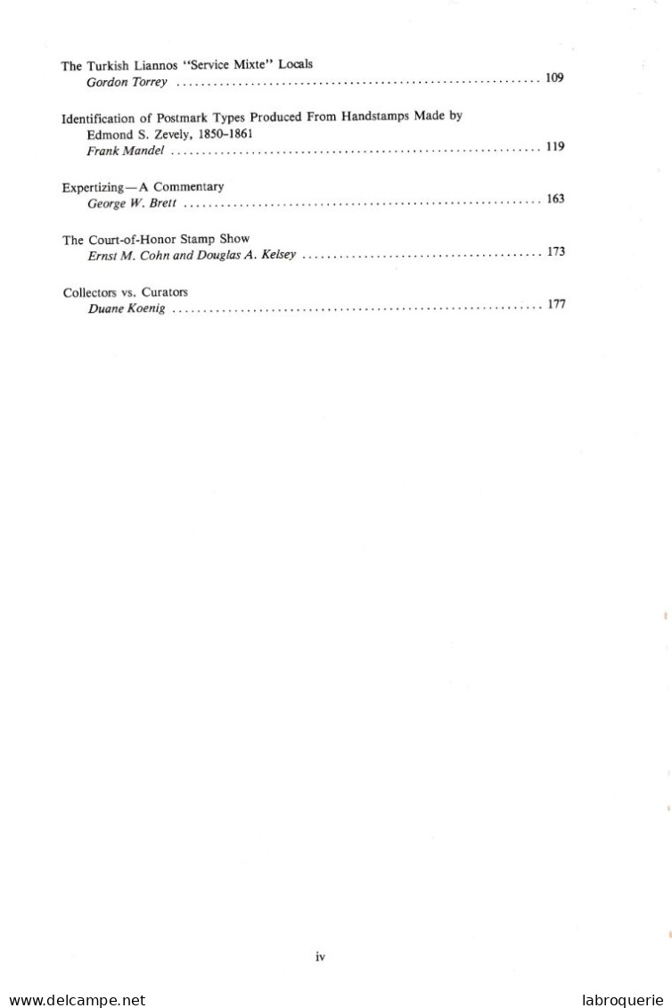 LIT - 53ème AMERICAN CONGRESS BOOK - 1987 - Philatelie Und Postgeschichte