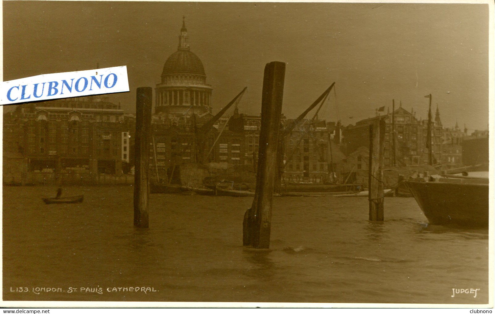 CPA - LONDON - SAINT PAUL CATHEDRAL (CARTE-PHOTO) - St. Paul's Cathedral