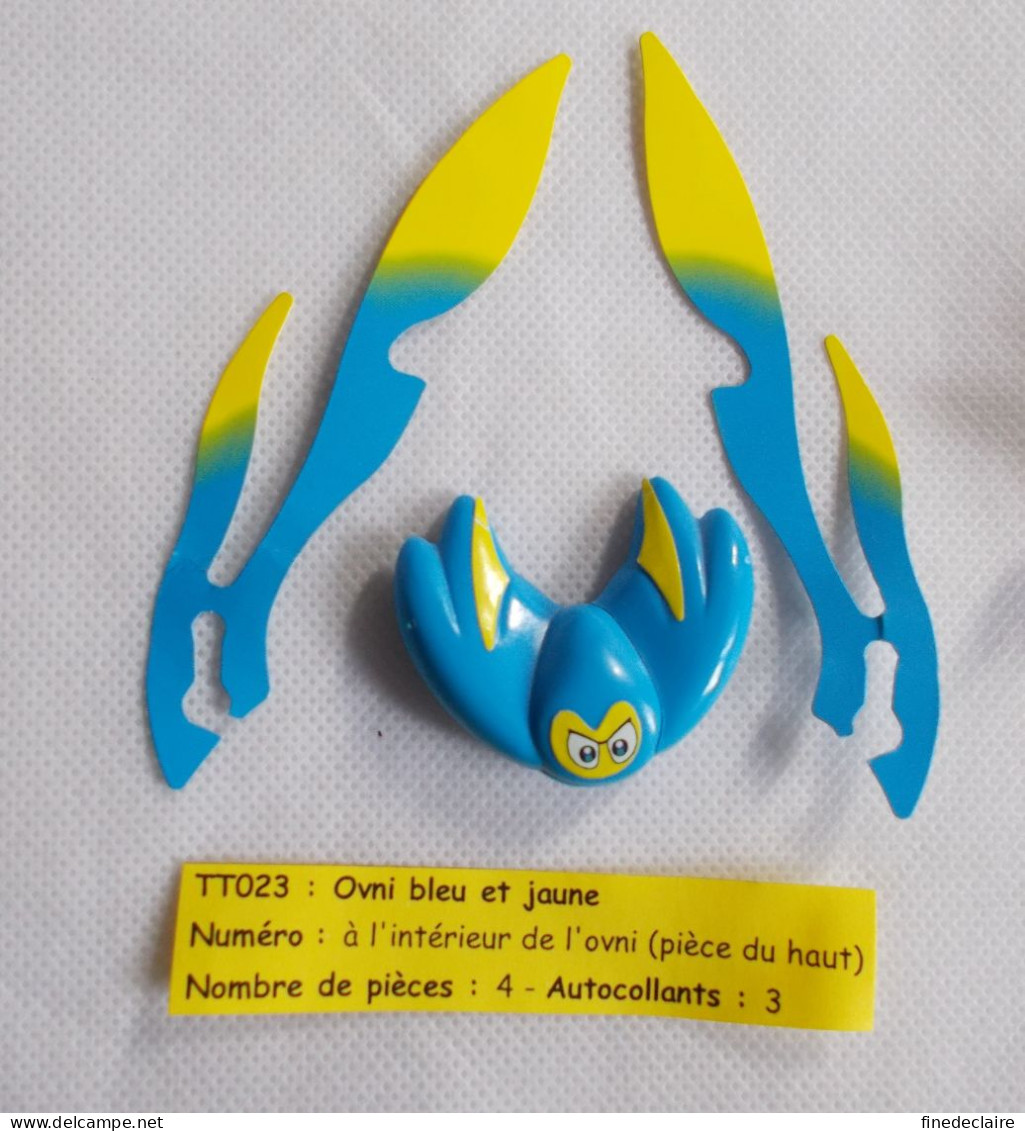 Kinder - Ovni Bleu Et Jaune - TT023 - Sans BPZ - Mountables