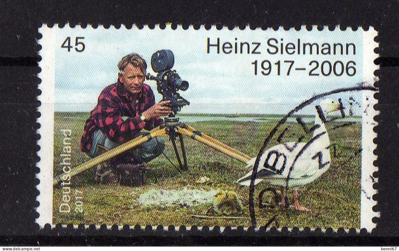 ALLEMAGNE Germany 2017 Heinz Sielmann Oiseau Bird Obl. - Oblitérés