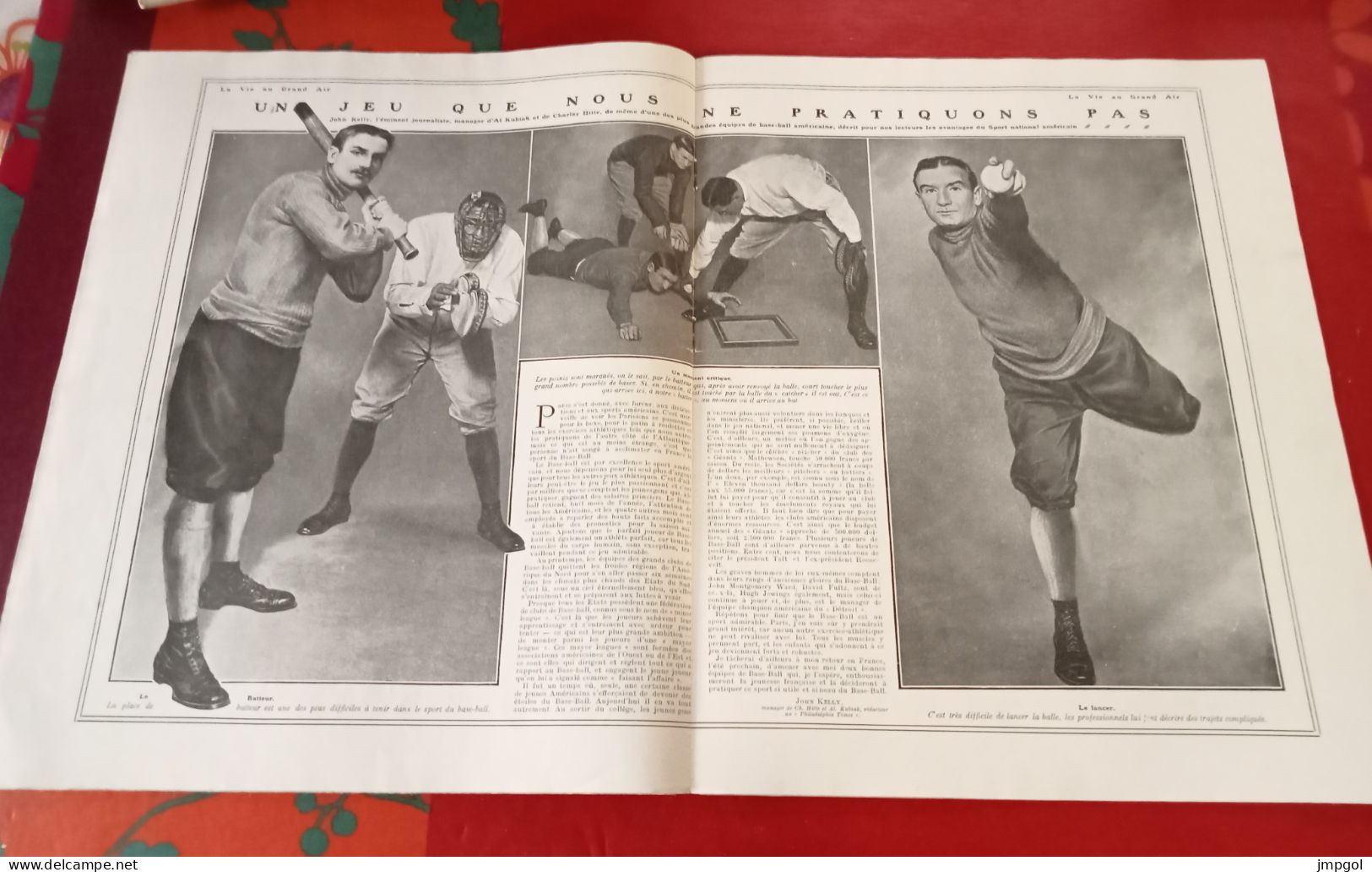 La Vie Au Grand Air N°585 Déc 1909 Base Ball Rugby Racing Stade Français Boxe Willie Lewis Moteur Sans Soupapes - 1900 - 1949