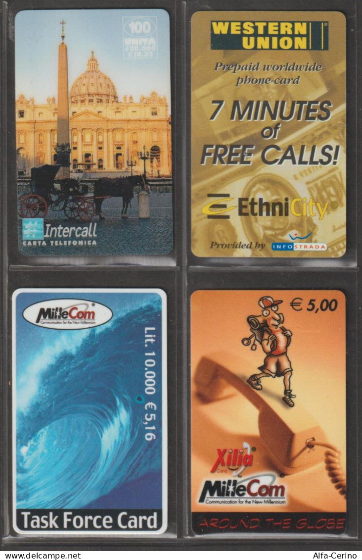 ITALIA:  RICARICHE  -  4  VARIE  -  QUESTE. - [2] Sim Cards, Prepaid & Refills