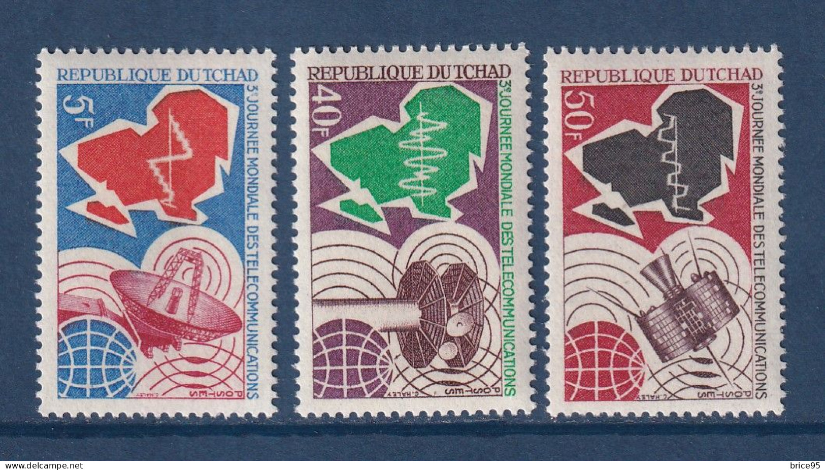 Tchad - YT N° 235 à 237 ** - Neuf Sans Charnière - 1971 - Tschad (1960-...)