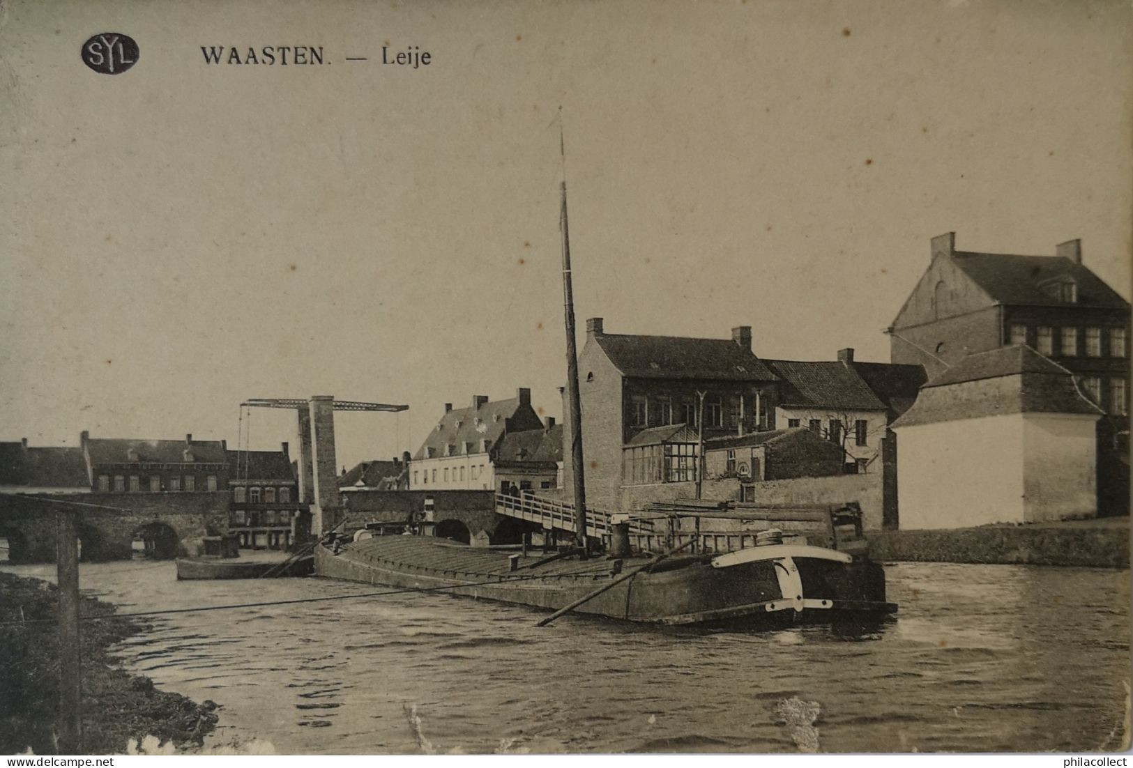 Waasten // Leie - Leije (Schip) 19?? Uitg. SYl - Komen-Waasten