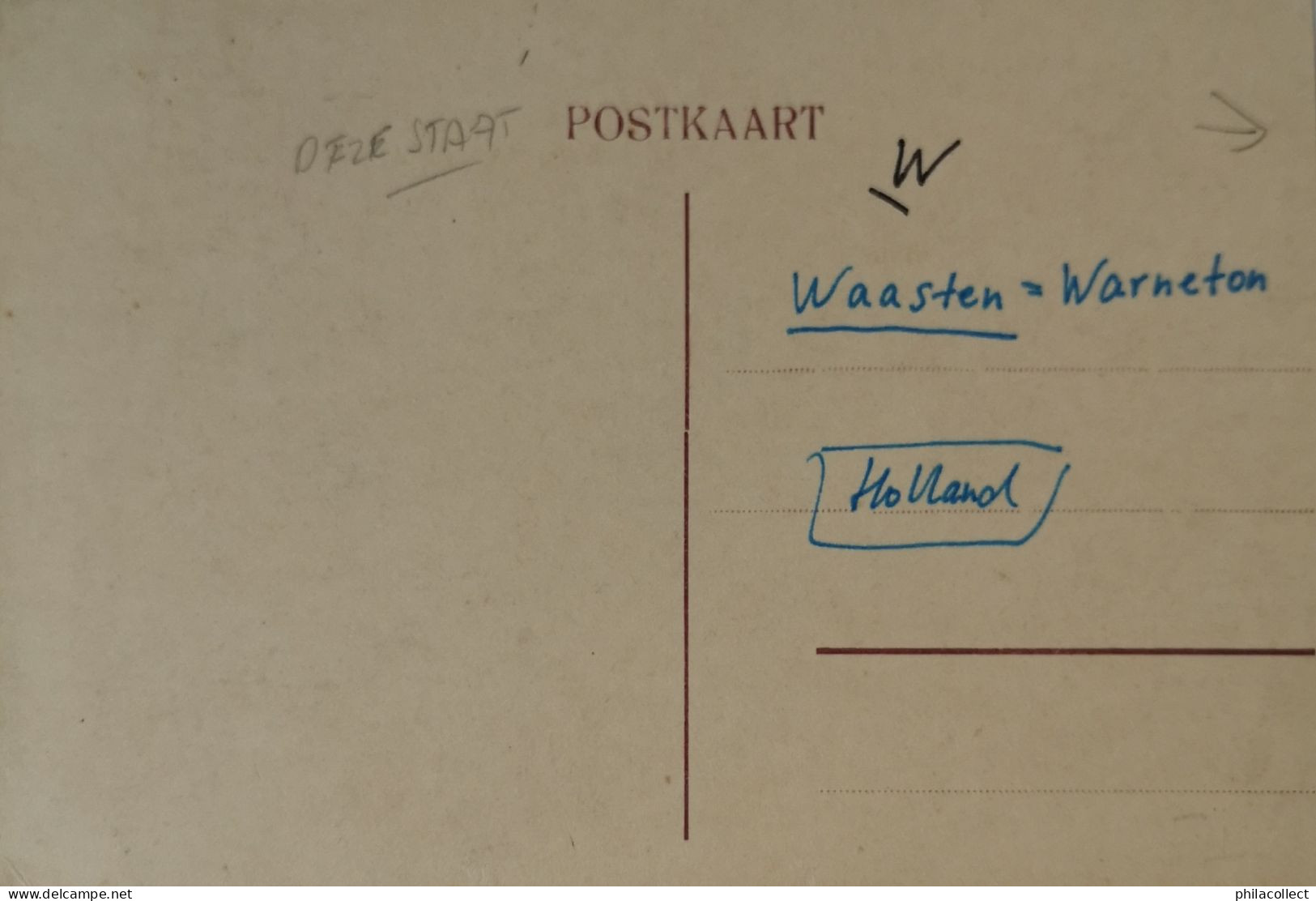 Waasten // Leie - Leije (Schip) 19?? Uitg. SYl - Comines-Warneton - Komen-Waasten