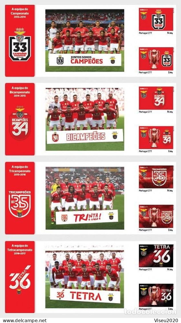 Portugal Booklet  Benfica - TETRA 2017 - Cuadernillos