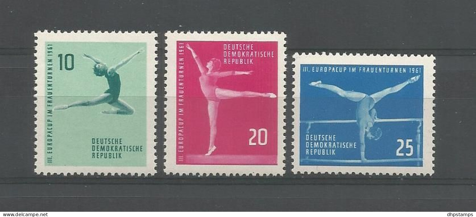 DDR 1961 Gymnastics Y.T. 546/548 ** - Neufs