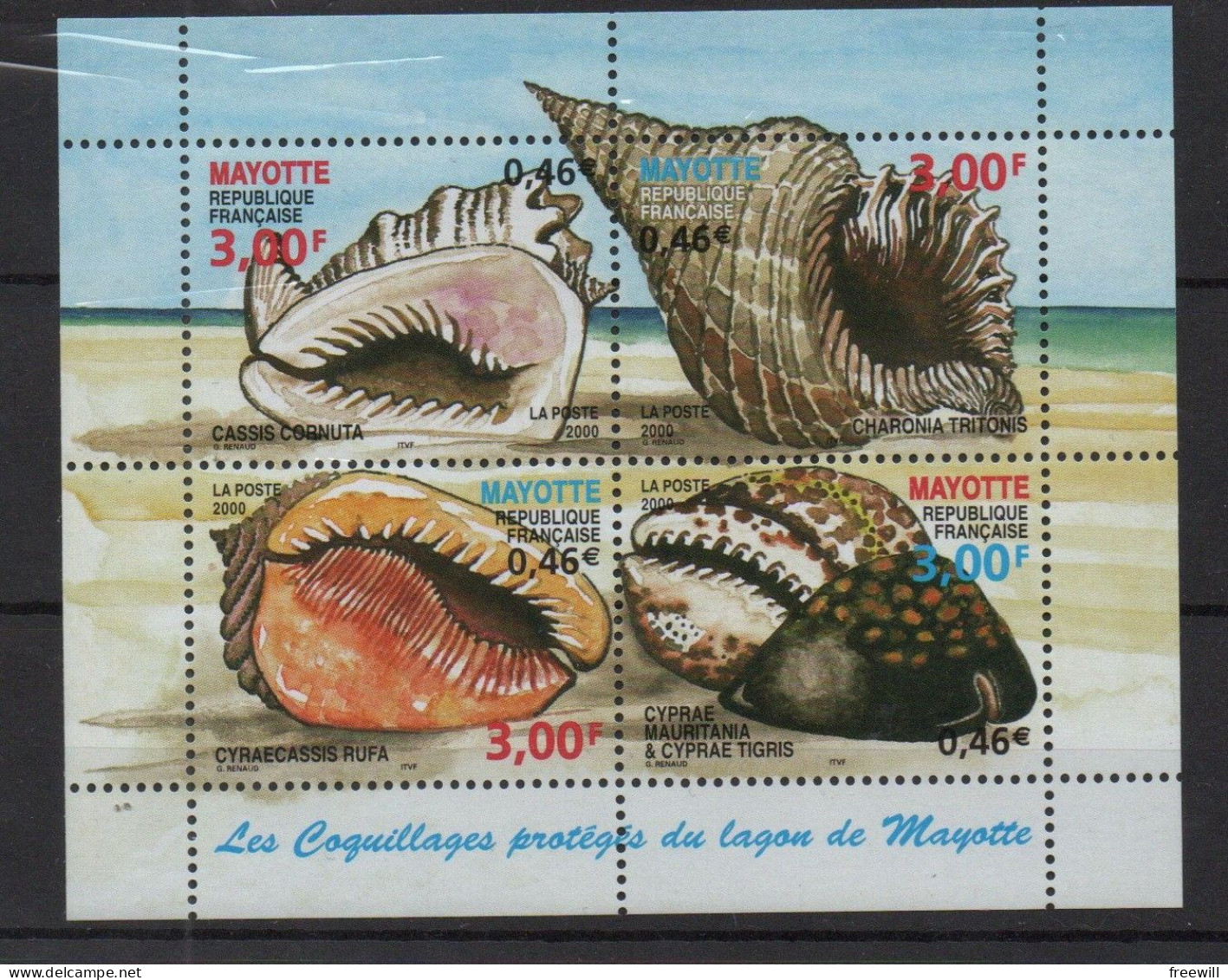 Mayotte  Timbres divers - Various stamps -Verschillende postzegels XXX