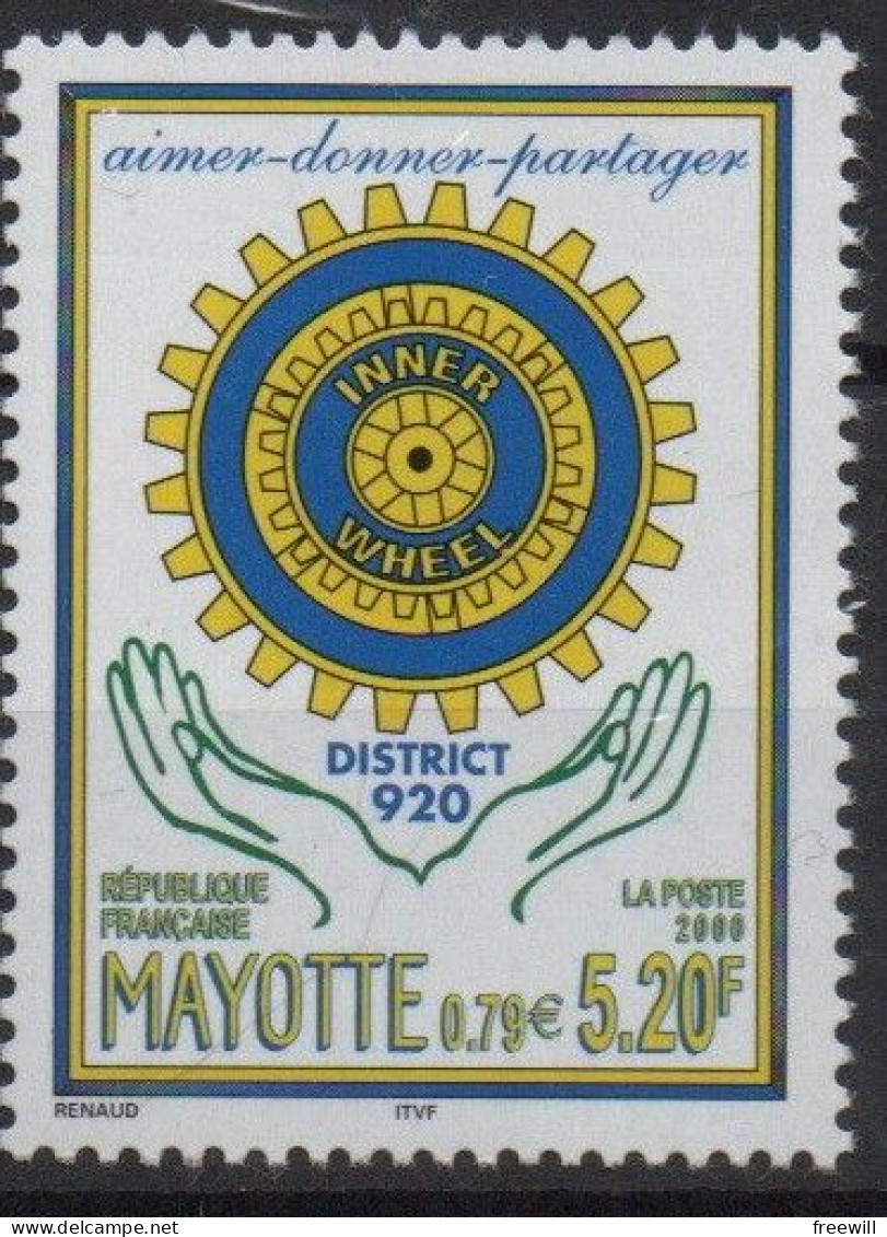 Mayotte  Timbres divers - Various stamps -Verschillende postzegels XXX