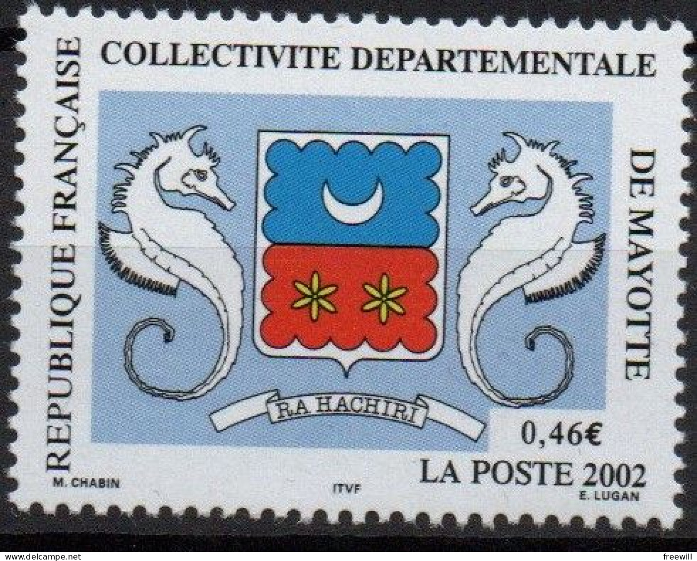 Mayotte  Timbres divers - Various stamps -Verschillende postzegels XXX