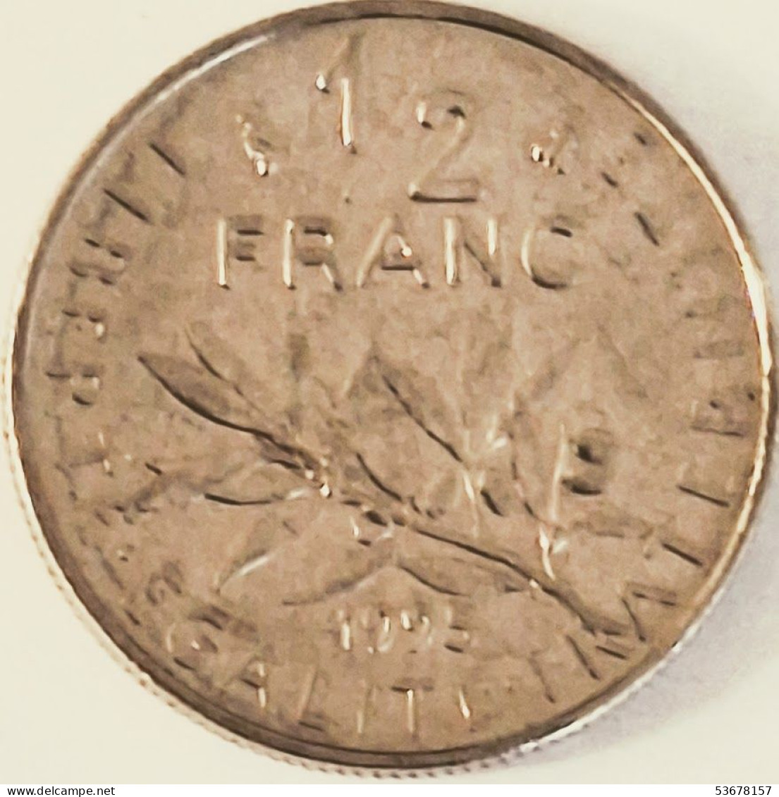 France - 1/2 Franc 1995, KM# 931.1 (#4303) - 1/2 Franc