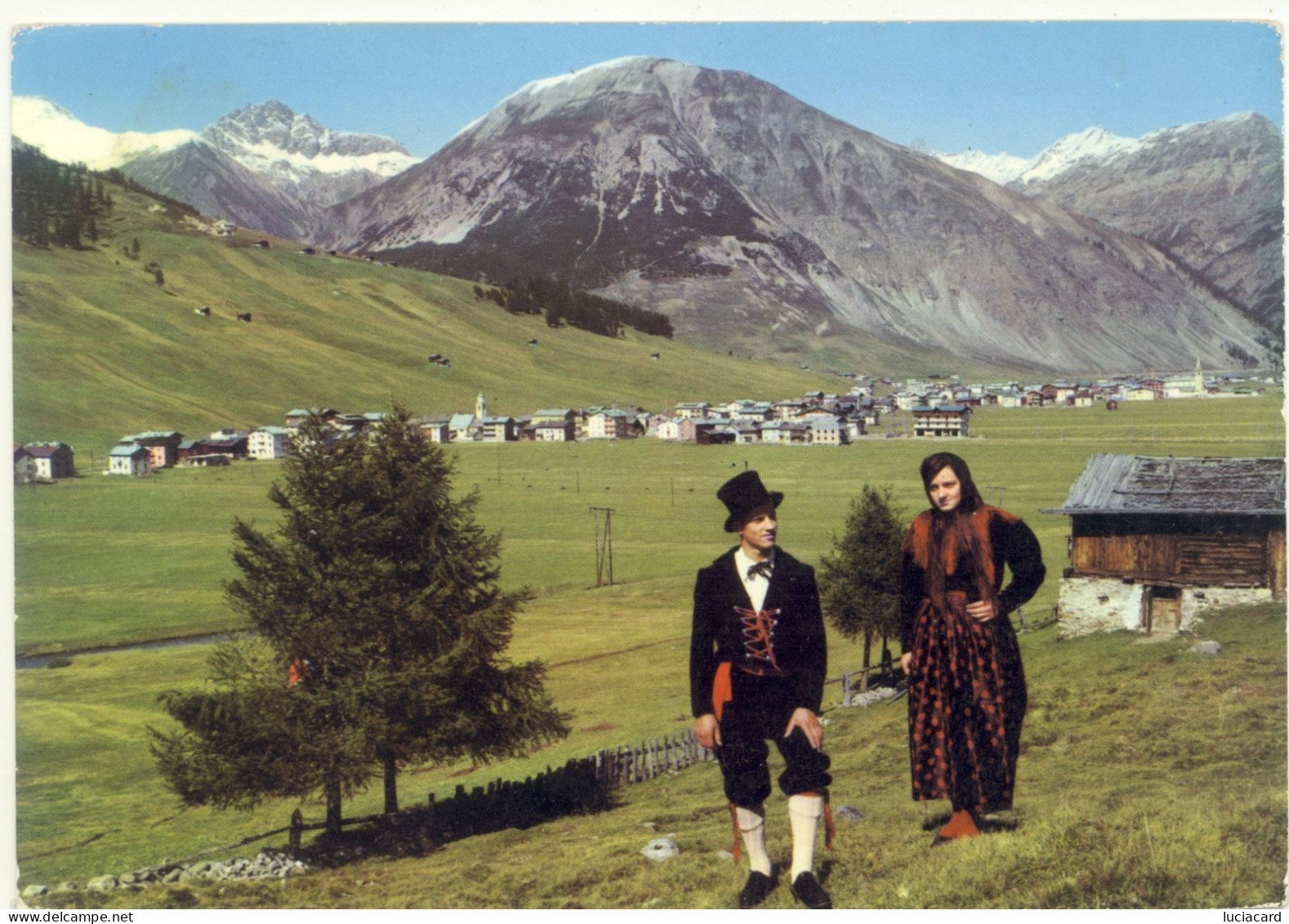 LIVIGNO -SONDRIO -COSTUMI TIPICI E PANORAMA - Sondrio