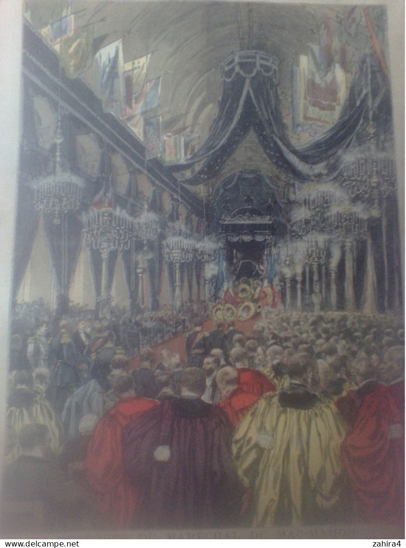 Le Petit Journal N°154 Obsèque Maréchal Mac-Mahon La Madeleine Aux Invalides Partition Les Voix D La Montagne Gil Cayrou - Magazines - Before 1900