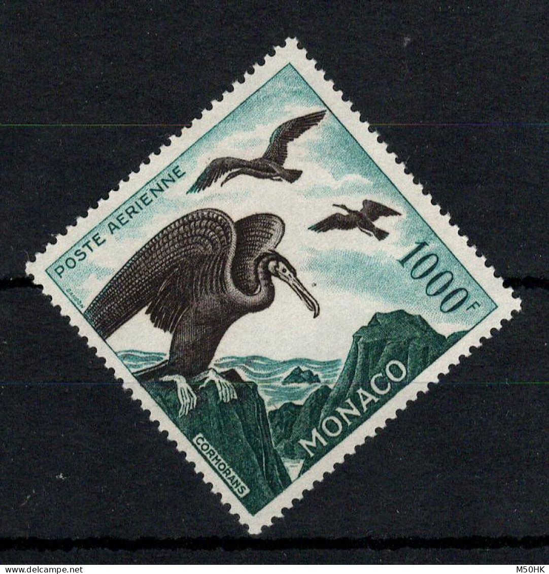 Monaco - YV PA 68 N* MH , Oiseaux Dentelé 13 , Cote 72 Euros - Airmail