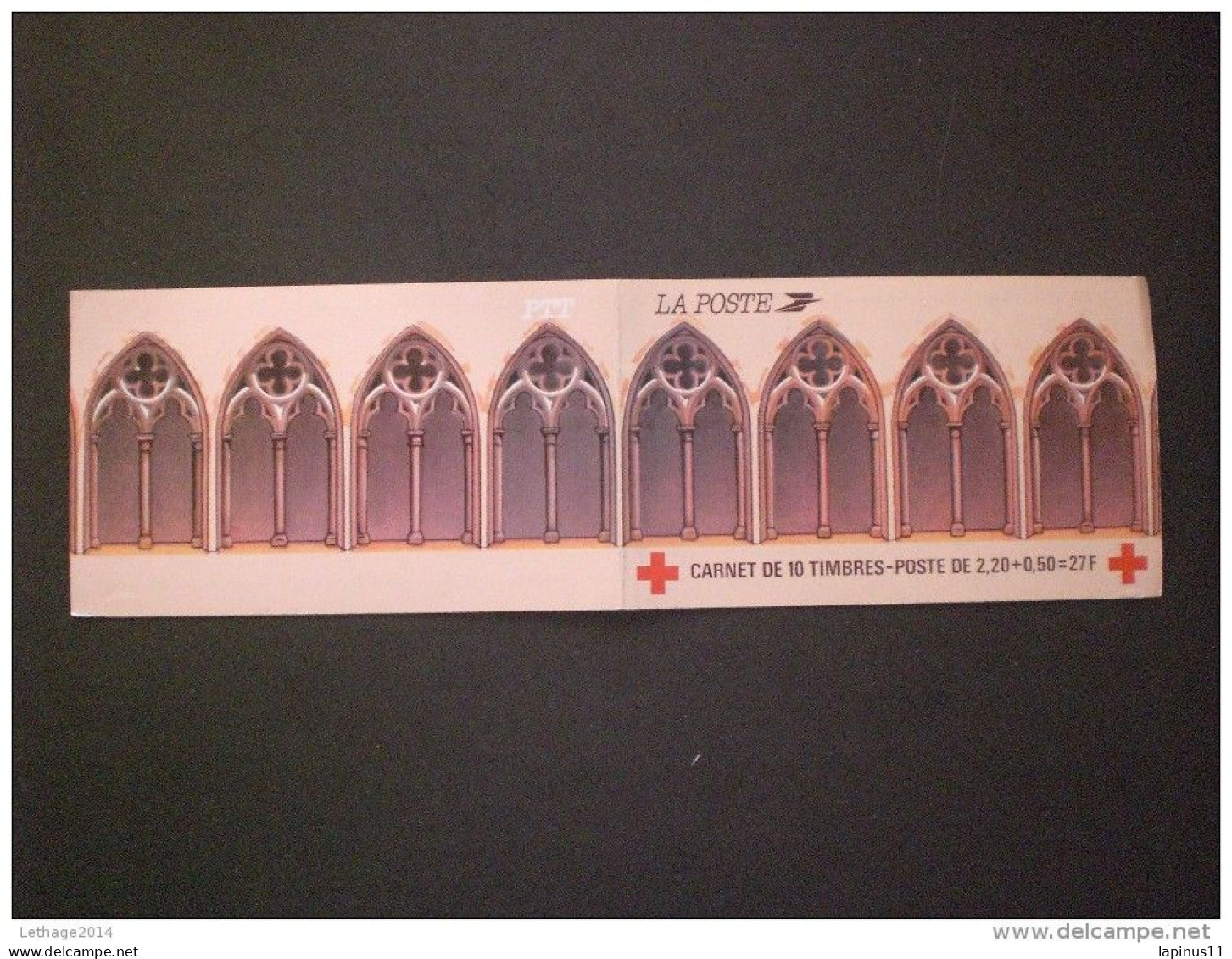 STAMPS FRANCIA CARNETS 1985 RED CROSS - Croix Rouge