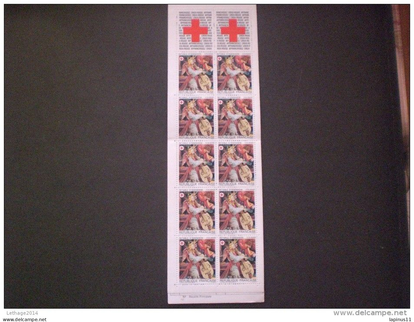 STAMPS FRANCIA CARNETS 1985 RED CROSS - Rode Kruis