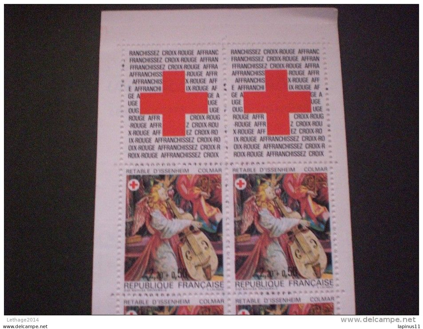 STAMPS FRANCIA CARNETS 1985 RED CROSS - Red Cross