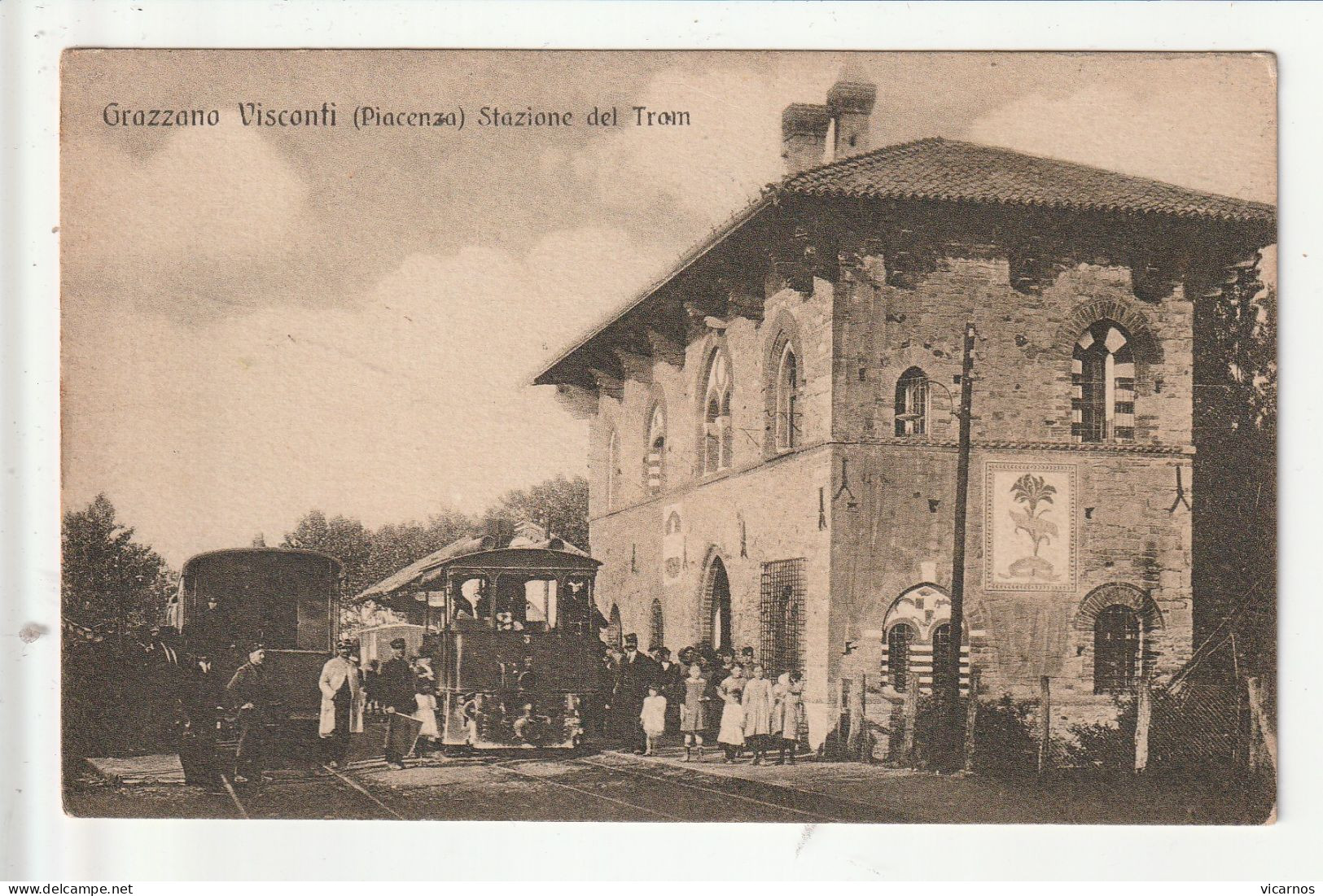 CP ITALIE GRAZZANO VISCONTI Stazione Del Tram - Piacenza