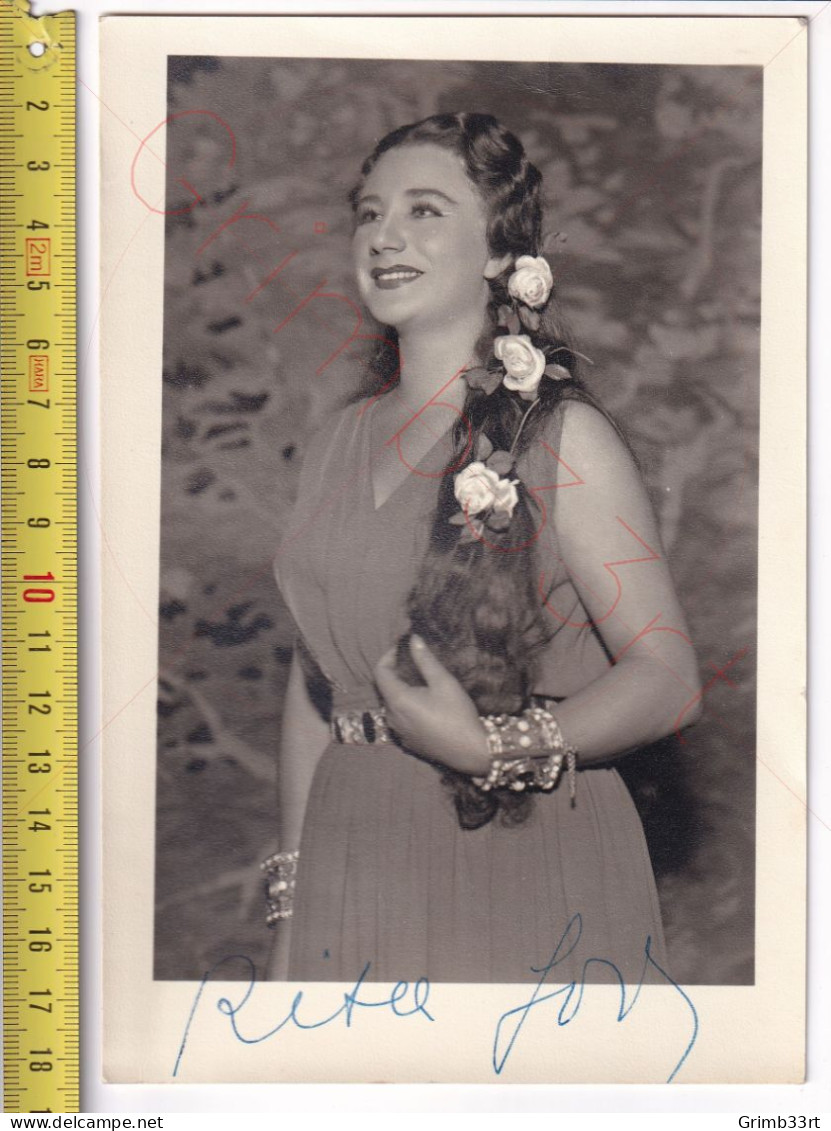 Opera Gent - Rita Gorr - GESIGNEERD - Foto - Cantanti E Musicisti