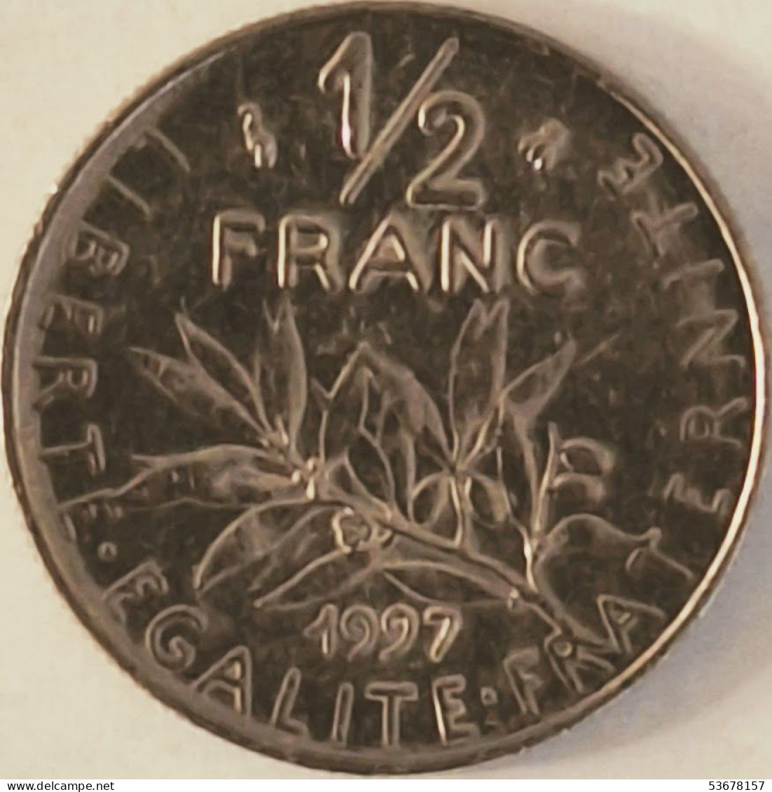 France - 1/2 Franc 1997, KM# 931.1 (#4304) - 1/2 Franc