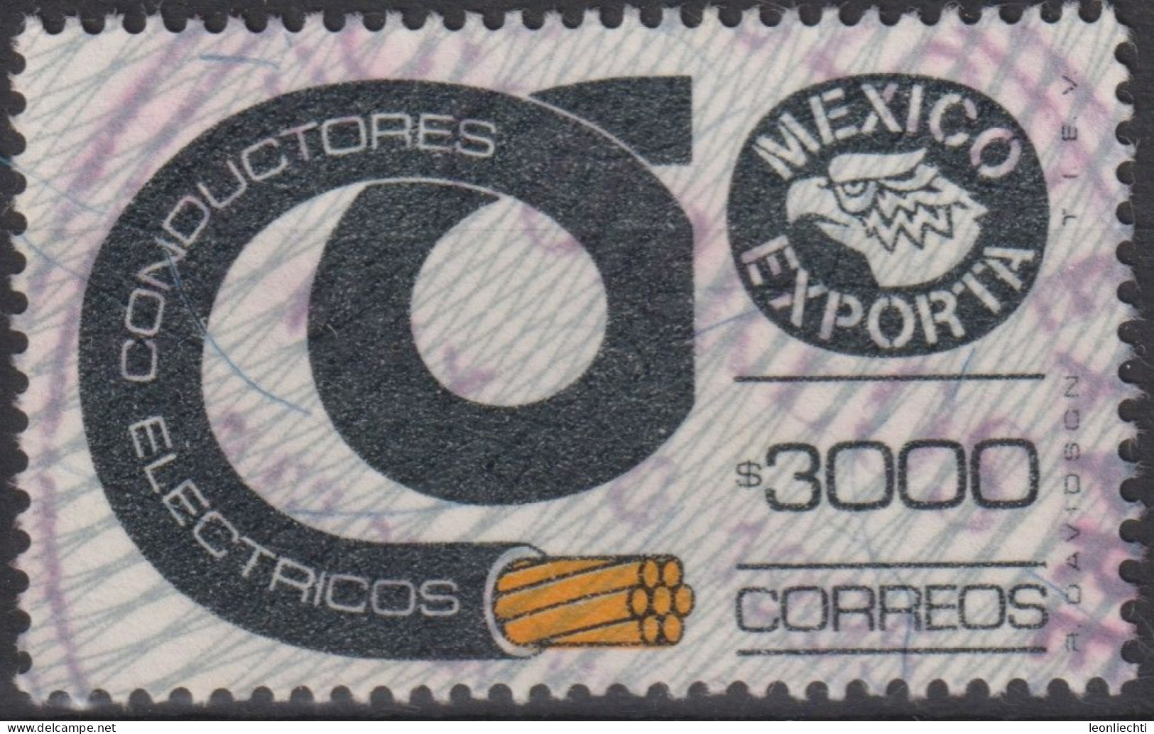 1988 Mexiko ° Mi:MX 2079, Sn:MX 1503, Yt:MX 1248, Electrical Conductor - Mexico