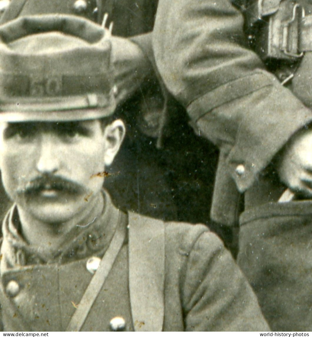 CPA Photo - Superbe Portrait De Soldat Du 50e Régiment D' Infanterie - Voir Zoom - Képi Fusil Uniforme Arme - Périgueux - Uniformen