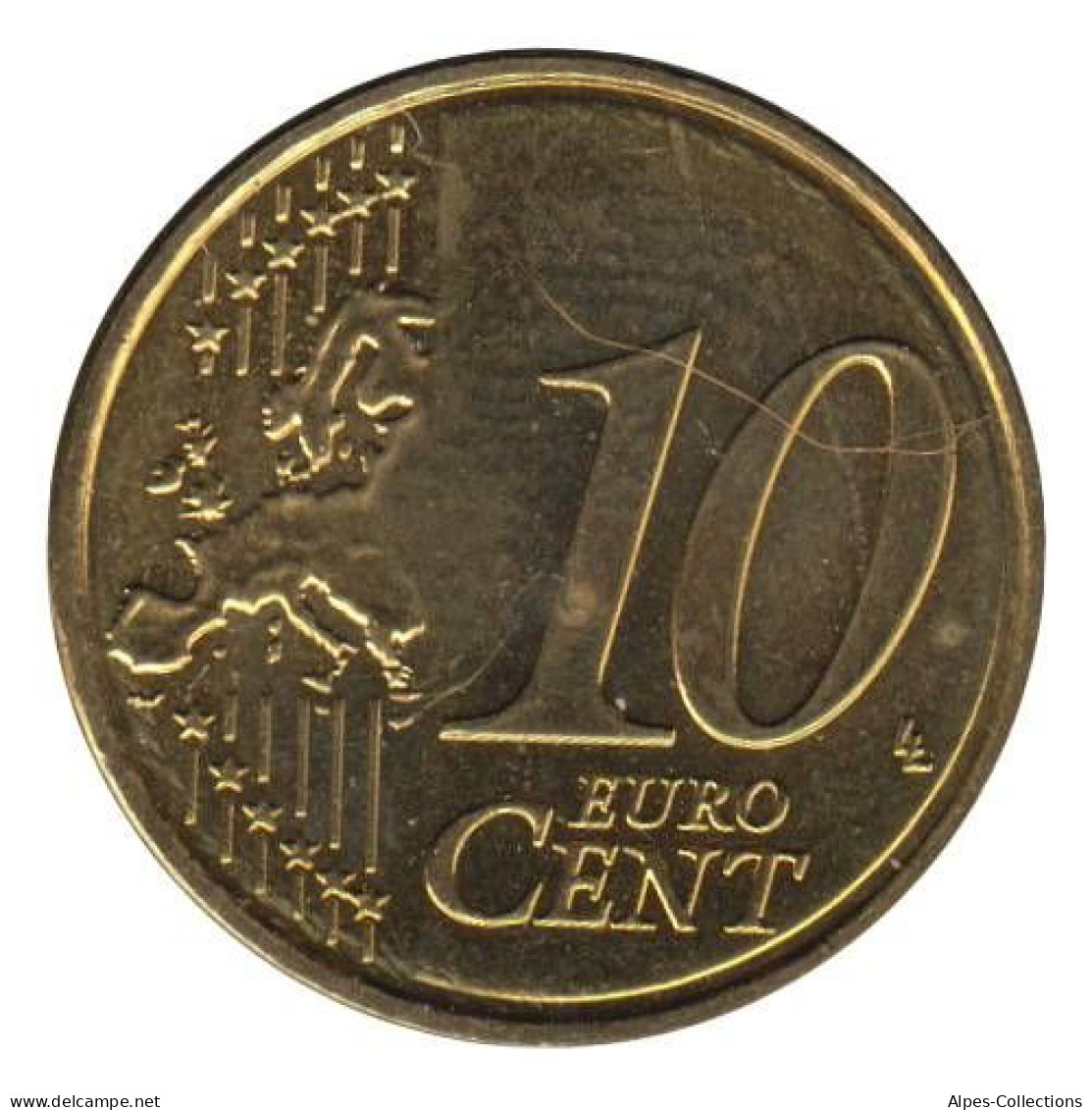CH01008.1 - CHYPRE - 10 Cents D'euro - 2008 - Chypre