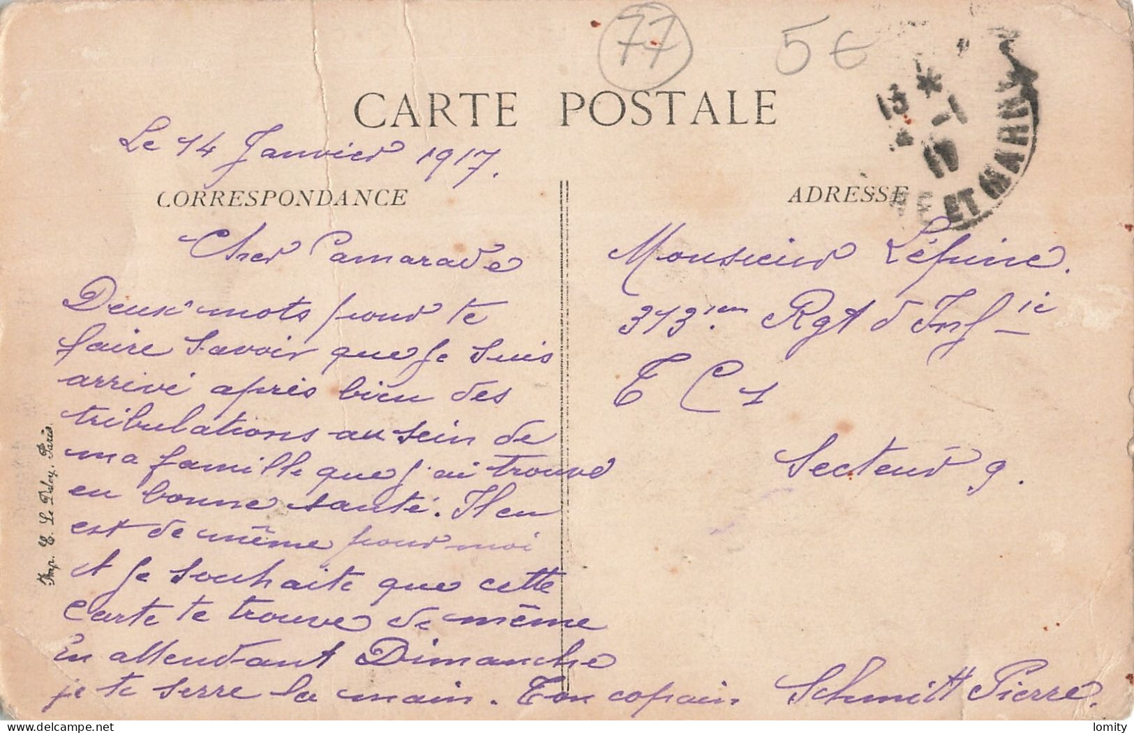 Destockage lot de 13 cartes postales CPA Seine et Marne Lagny Ferrieres en Brie Fontainebleau Dammarie les Lys Melun