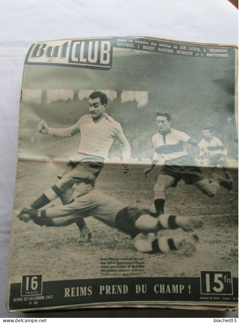 BUT  CLUB N°99 1947 - Deportes