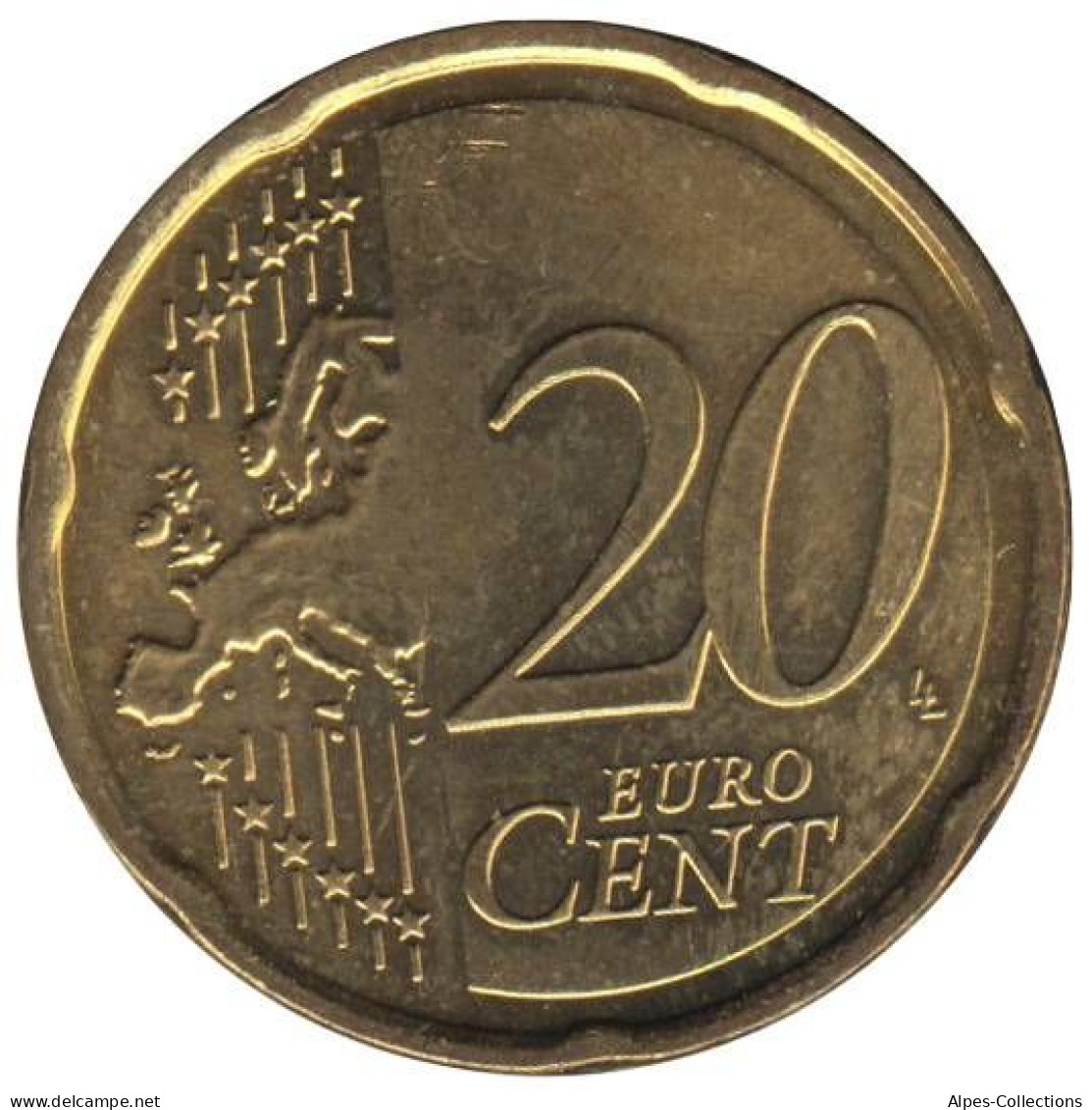 CH02010.1 - CHYPRE - 20 Cents D'euro - 2010 - Cipro