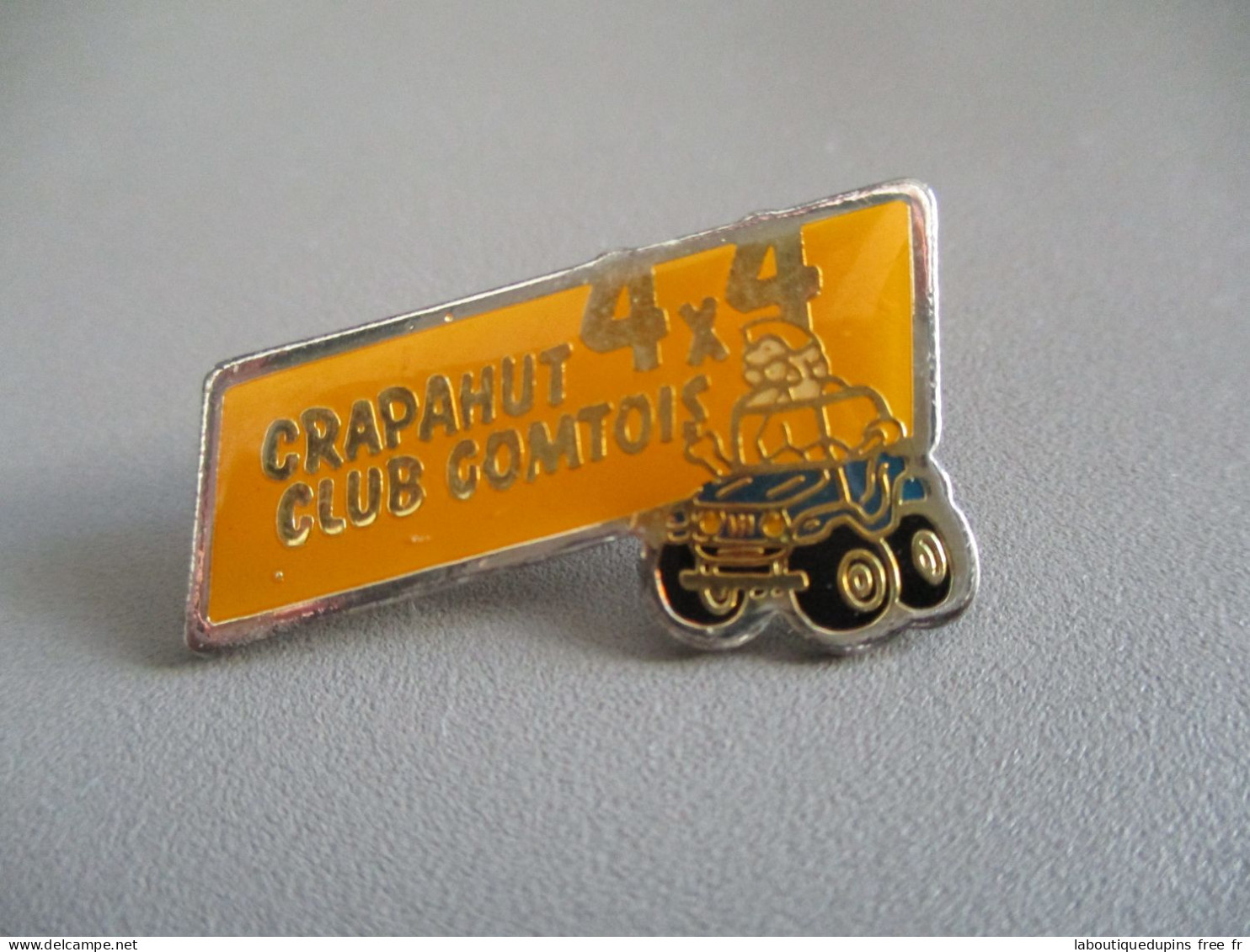 Pin's Lot 005 -- Crapahut 4x4 Club Comtois -- Exclusif Sur Delcampe - Rally