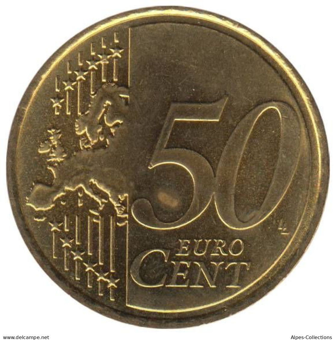 CH05008.1 - CHYPRE - 50 Cents D'euro - 2008 - Zypern