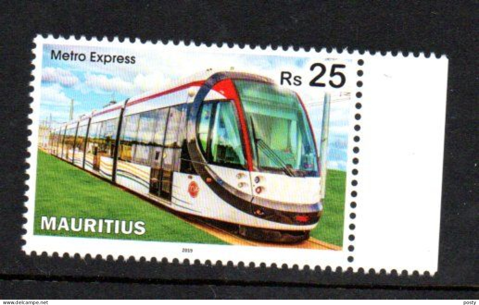 MAURICE - MAURITIUS - 2019 - TRAMWAY - STRASSENBAHN - STREETCAR -  METRO EXPRESS - - Mauritius (1968-...)