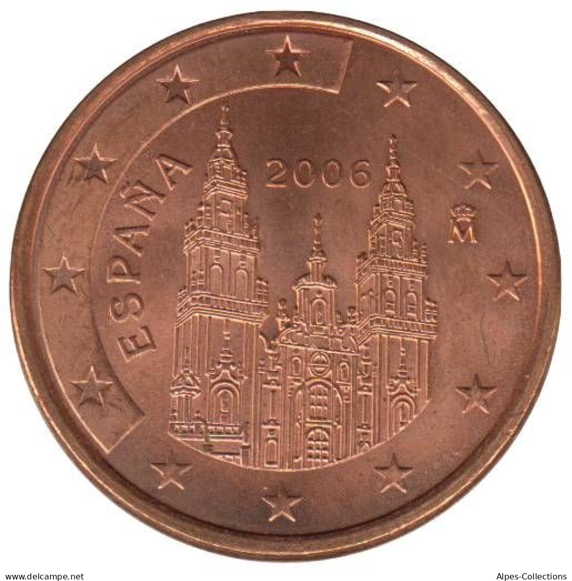 ES00506.1 - ESPAGNE - 5 Cents D'euro - 2006 - Spagna