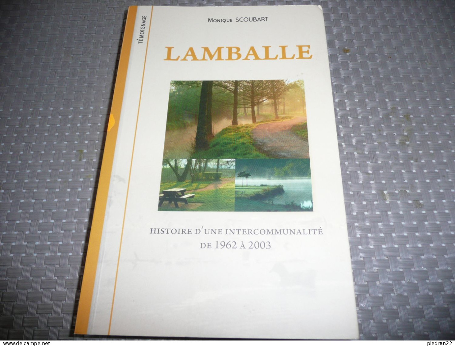 BRETAGNE COTES D'ARMOR MONIQUE SCOUBART LAMBALLE HISTOIRE D'UNE INTERCOMMUNALITE DE 1962 à 2003 TEMOIGNAGE 2008 - Bretagne