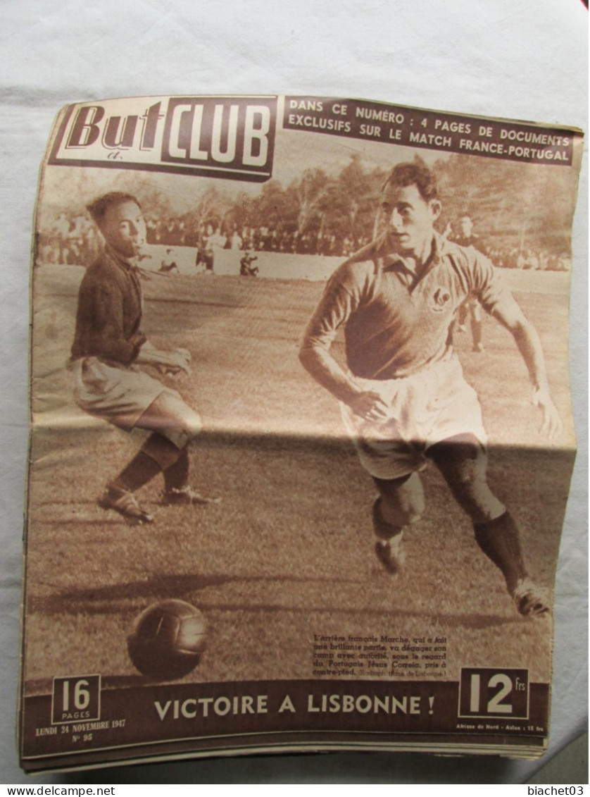 BUT  CLUB N°95 1947 - Deportes