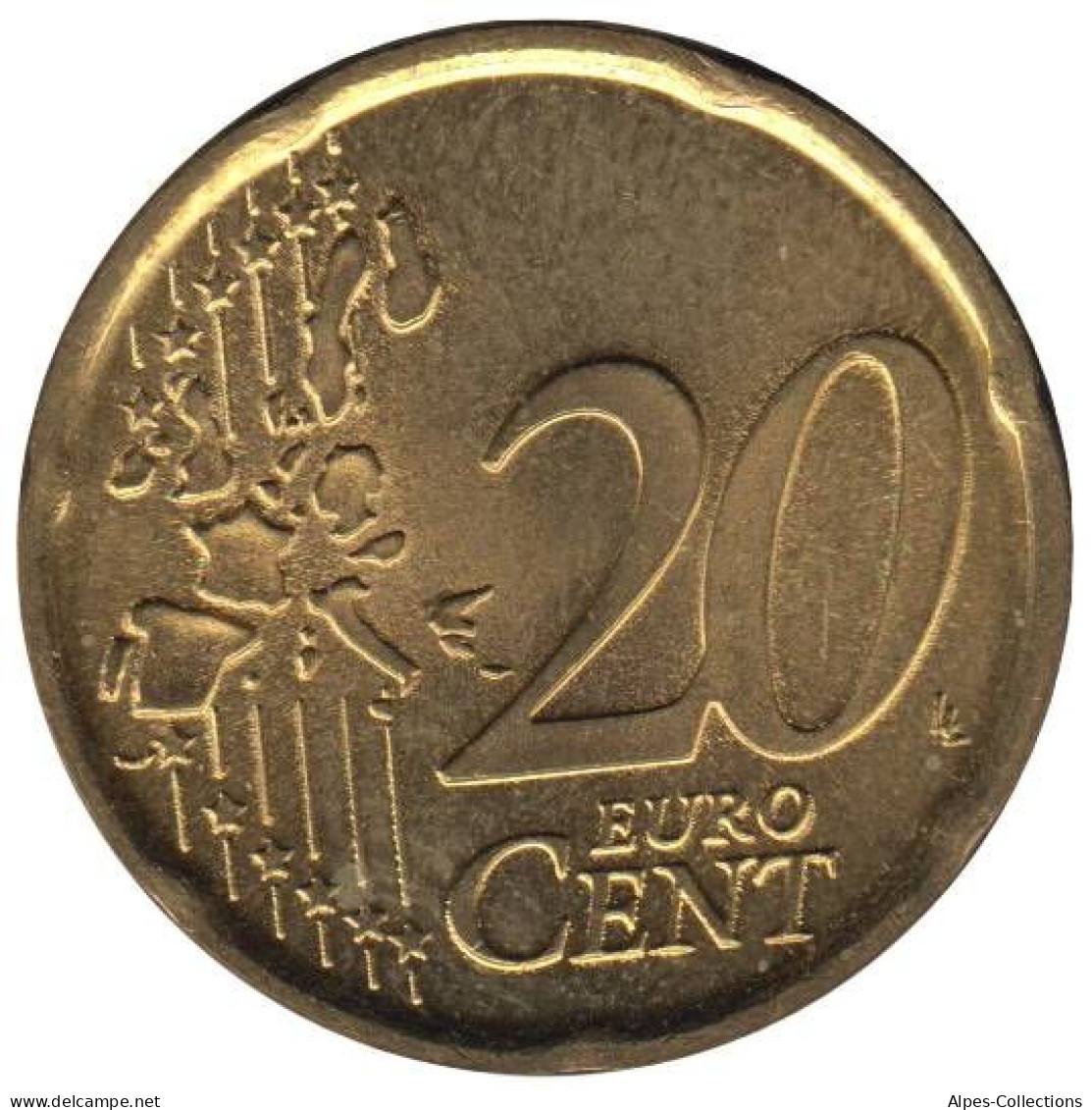 ES02099.1 - ESPAGNE - 20 Cents D'euro - 1999 - Espagne