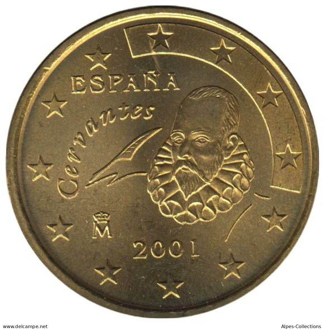 ES05001.1 - ESPAGNE - 50 Cents D'euro - 2001 - Spagna