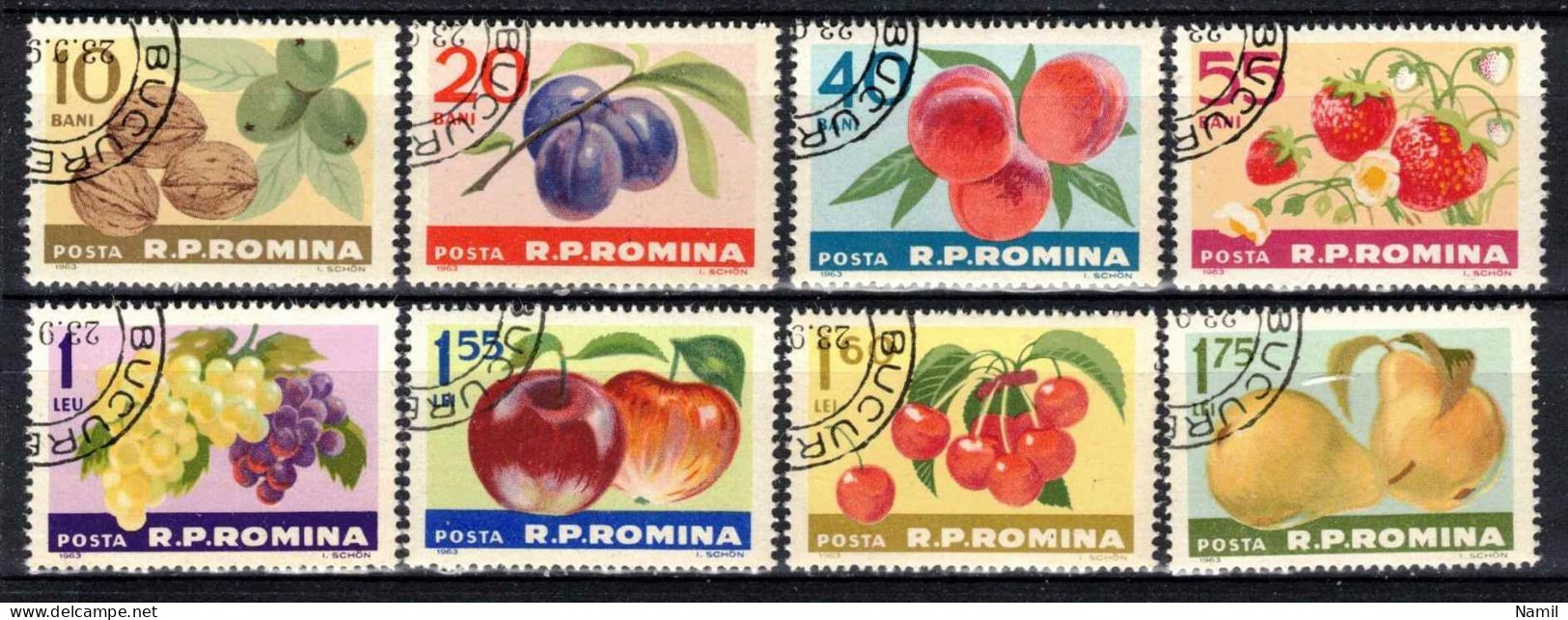 Roumanie 1963 Mi 2176-83  (Yv 1929-36), Obliteré - Used Stamps