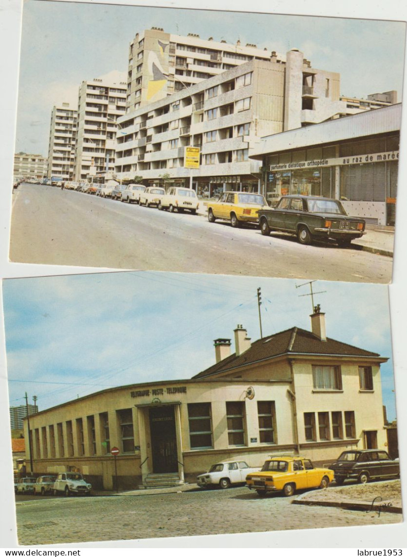 La Celle-Saint-Clou- Place De L'Eglise - Citroën Ami 6 - Dauphine-  4L   (G.2538) - Bagnolet