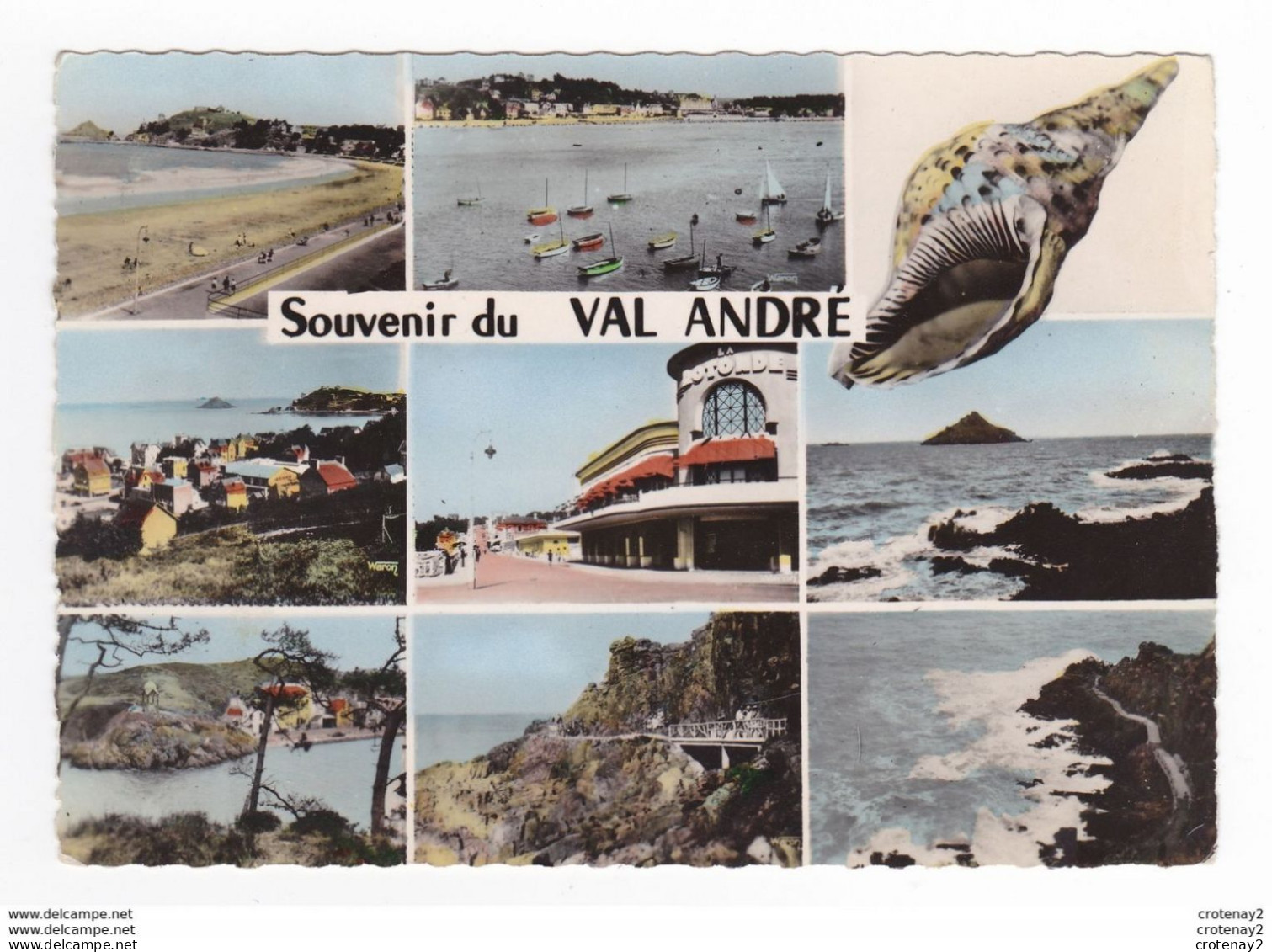 22 Souvenir Du VAL ANDRE N°5230 Multivues De 1962 - Pléneuf-Val-André